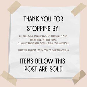 Meet your Posher, Eli